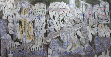 Z:\JWD Art Space\HA_ NINH PHAM ,F8.1 [East Wing],2021, graphite, acrylic, ink on paper, 90x180cm.png
